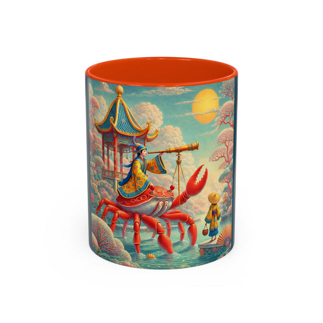 The Celestial Crab Navigator Colorful Mugs (11oz, 15oz)