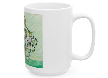 Roses by Vincent Van Gogh Ceramic Mug (11oz, 15oz)