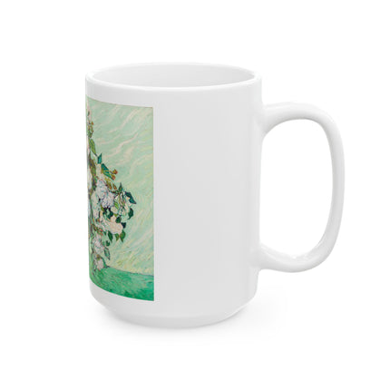 Roses by Vincent Van Gogh Ceramic Mug (11oz, 15oz)