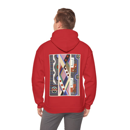 Collection decors et couleurs Pl.19 by Georges Valmier Heavy Blend™ Hooded Sweatshirt