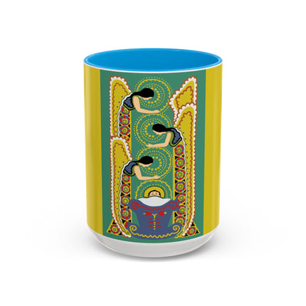 Sacred Slumber Colorful Mugs (11oz, 15oz)