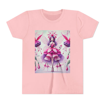 Fuchsia Fairy Youth Short Sleeve Tee