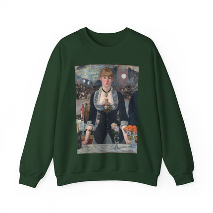 A Bar at the Folies-Bergère by Edouard Manet Heavy Blend™ Crewneck Sweatshirt