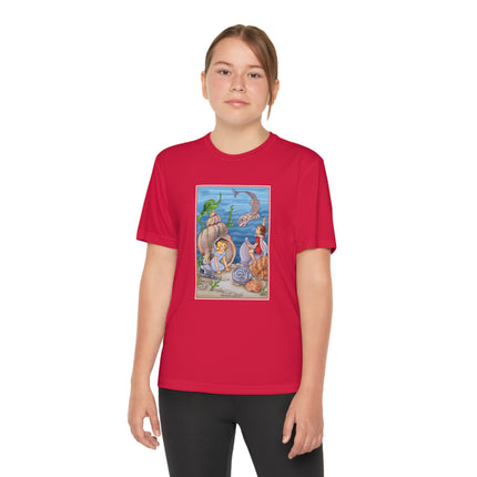 Fairy Whispers of the Sea Youth Competitor Tee – Ocean Magic & Underwater Wonder