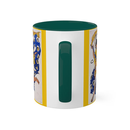 The Butterfly (Costume Design for Anna Pavlova) by Leon Bakst Colorful Mugs, 11oz