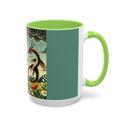 The Dragon Fairy’s Stride Colorful Mugs (11oz, 15oz)