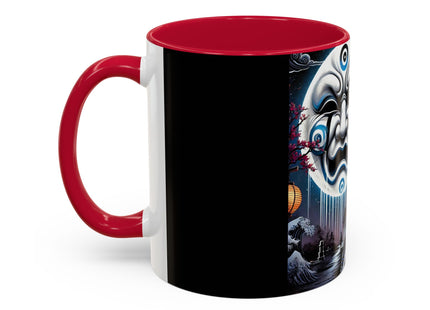 Geisha’s Black Ink Tears Colorful Mugs (11oz, 15oz)