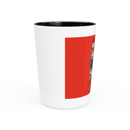 Earth for the Potted Plant by Tsukioka Yoshitoshi Ceramic Shot Glass