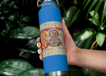 Reproduction of the Shield Frieze by Emile Gilliéron Copper Vacuum Insulated Bottle, 22oz