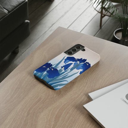 Iris Flowers by Ohara Koson Phone Cases