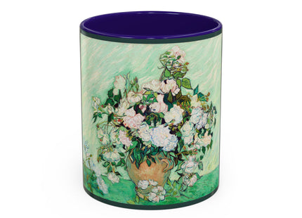 Roses by Vincent Van Gogh Colorful Mugs (11oz, 15oz)