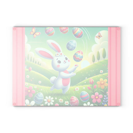 Easter Bunny’s Glass Cutting Board