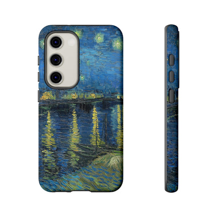 Starry Night Over the Rhone by Vincent Van Gogh Phone Cases
