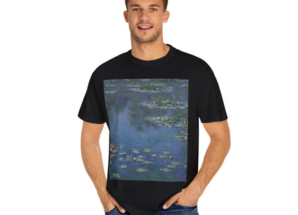 Water Lilies by Claude Monet Unisex Garment-Dyed T-shirt