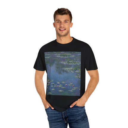 Water Lilies by Claude Monet Unisex Garment-Dyed T-shirt