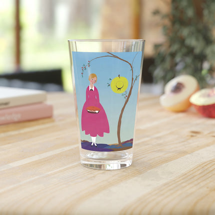 Apple Pie Day Pint Glass – Sweet Storybook Charm & Gentle Innocence