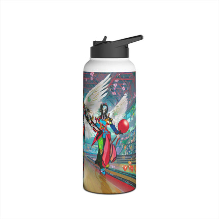 Samurai Robot Angels Stainless Steel Water Bottle
