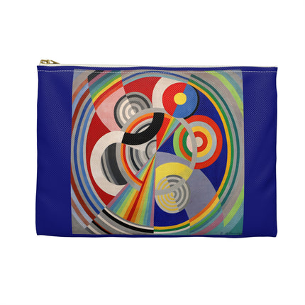Rythme No. 1 Accessory Pouch – Robert Delaunay Orphism Abstract Art Design