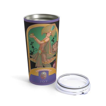 October & Opal, Tourmaline (from the Gem Series) by Sofia Chiostri Tumbler 20oz