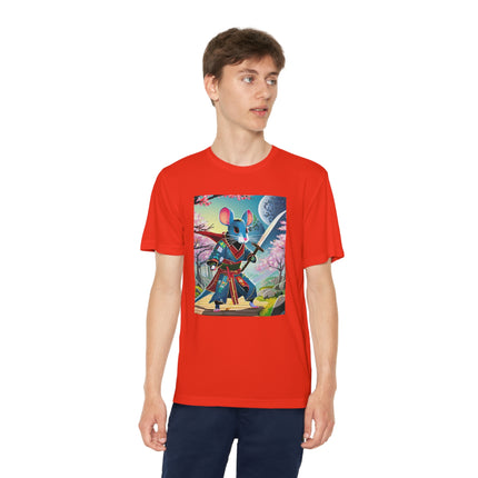 Cyber Samurai Rat Youth Competitor Tee
