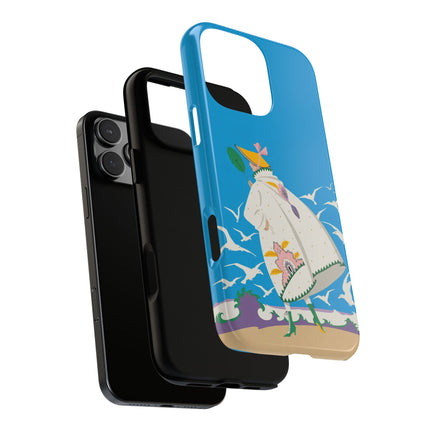 Seaside Wanderer Phone Case – Whimsical Charm & Coastal Delight