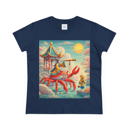 The Celestial Crab Navigator Cotton Tee