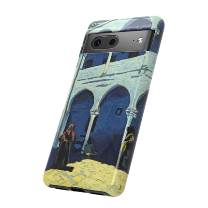 Courtyard of Moroccan Riad by George Gaudion Phone Cases