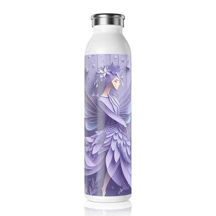 Lavender Fairy Slim Water Bottle
