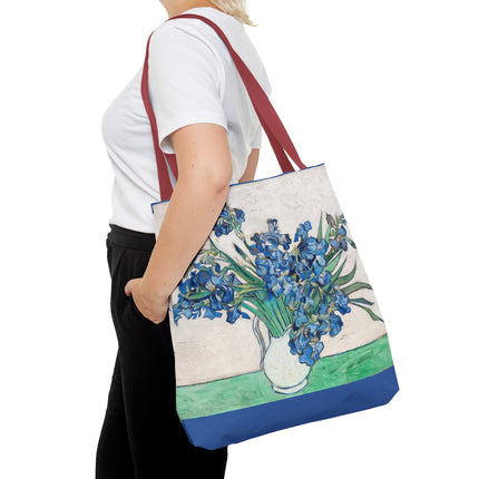 Irises by Vincent Van Gogh Tote Bag (AOP)