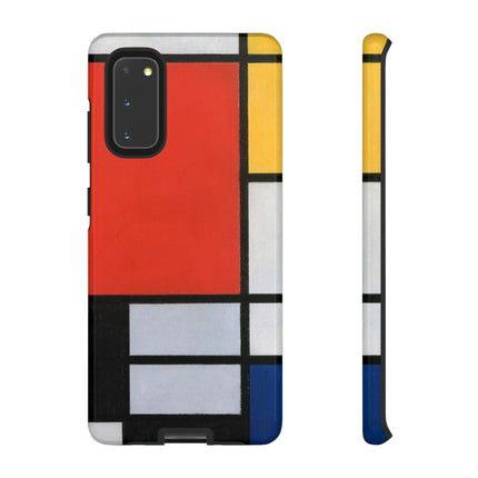 Composition with Red, Yellow, Blue, and Black by Piet Mondrian Phone Cases