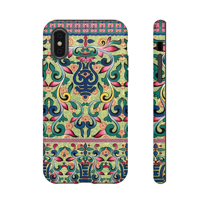 Colorful Flower Pattern by Owen Jones Phone Cases