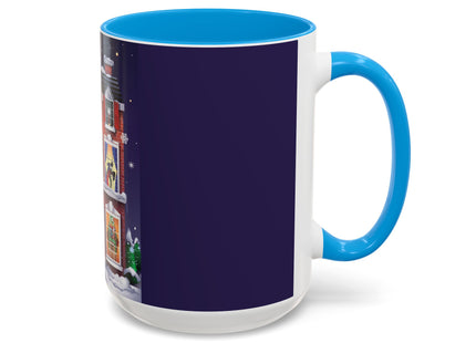 A Christmas Eve Celebration Colorful Mugs (11oz, 15oz)