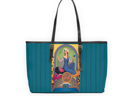 December & Tanzanite (from the Gem Series) by Sofia Chiostri PU Leather Shoulder Bag