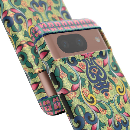 Colorful Flower Pattern by Owen Jones Phone Cases