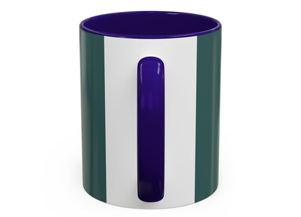 Candy Cane Timekeeper Bunny Colorful Mugs (11oz, 15oz)