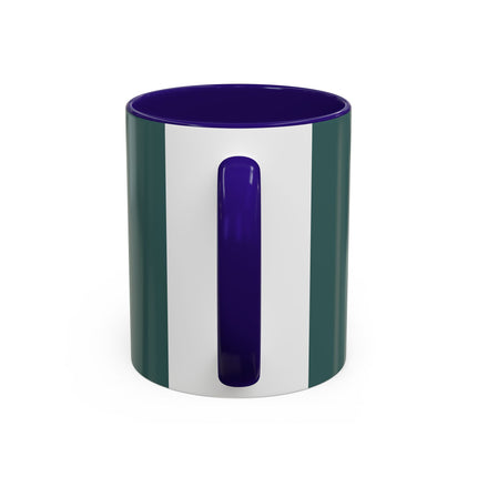 Candy Cane Timekeeper Bunny Colorful Mugs (11oz, 15oz)