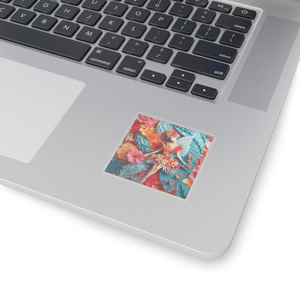 Hibiscus Fairy Kiss-Cut Stickers (4 Sizes)