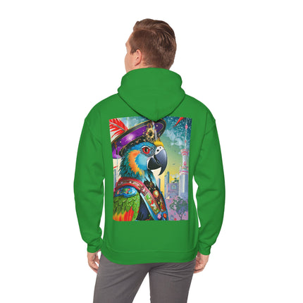 The Parrot Aristocrat – Heavy Blend™ Hooded Sweatshirt