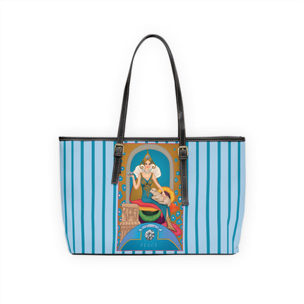 April & Diamond (from the Gem Series) by Sofia Chiostri PU Leather Shoulder Bag