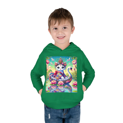 Geisha Kitten’s River Voyage Toddler Pullover Fleece Hoodie