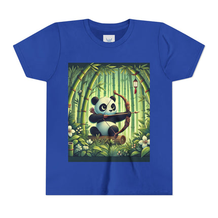 Bamboo Archer Panda Youth Short Sleeve Tee