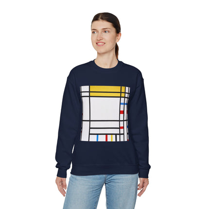 Place de la Concorde by Piet Mondrian Heavy Blend™ Crewneck Sweatshirt