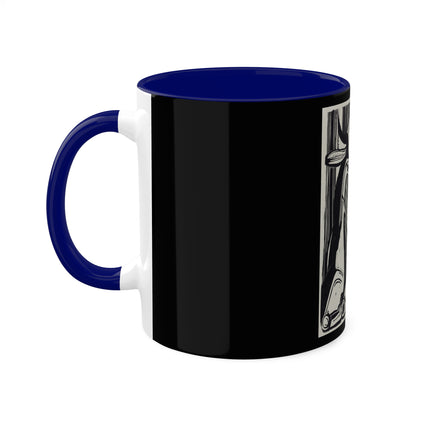 The Large Cow by Ernst Ludwig Kirchner Colorful Mugs, 11oz