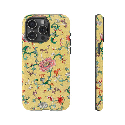 Flower Illustration by Owen Jones Phone Cases