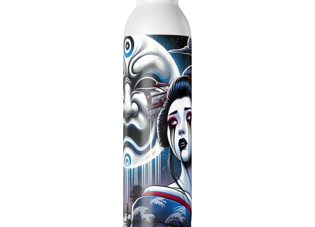 Geisha’s Black Ink Tears Slim Water Bottle