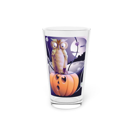 The Startled Pumpkin Glass, 16oz