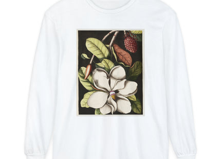 Natural History Plate 61 by Mark Catesby Garment-dyed Long Sleeve T-Shirt