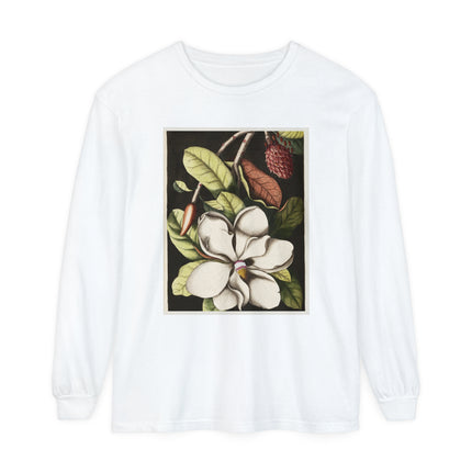 Natural History Plate 61 by Mark Catesby Garment-dyed Long Sleeve T-Shirt