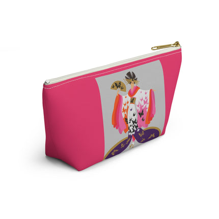Butterfly Kimono Cosmetic Bag – Elegant Japanese Fantasy & Whimsical Grace