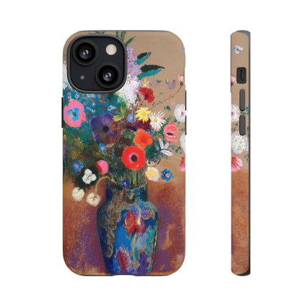 Bouquet of Flowers by Odilon Redon Phone Cases